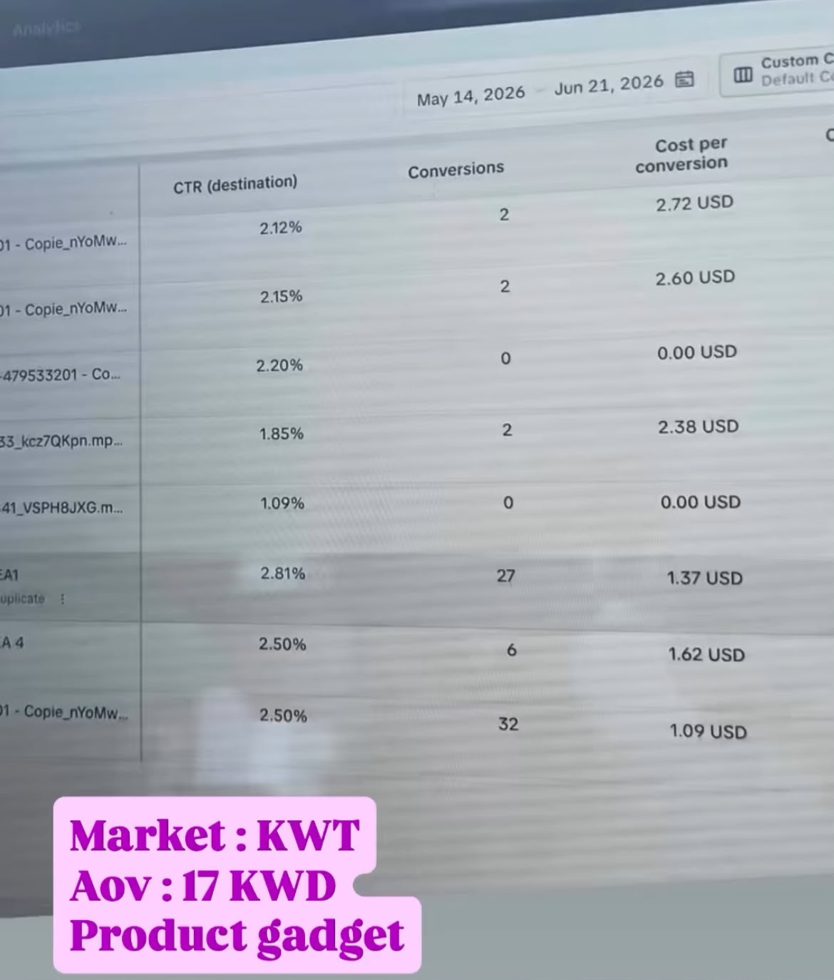 Client review screenshot